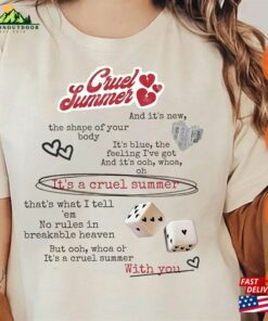 Cruel Summer Comfort Colors Shirt Eras Tour Swiftie Gift For Her Sweatshirt Classic 3