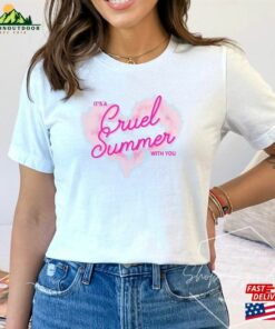 Cruel Summer Lyrics Taylor Swift Inspired Tee Lover Album Shirt Hoodie T Shirt 1