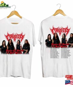 Crypta Shades Of Sorrow Over North America Tour 2024 Shirt Band Fan Classic T Shirt 4