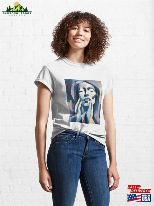 Cubist Art Woman (Rising Pain) Classic T-Shirt Hoodie Sweatshirt