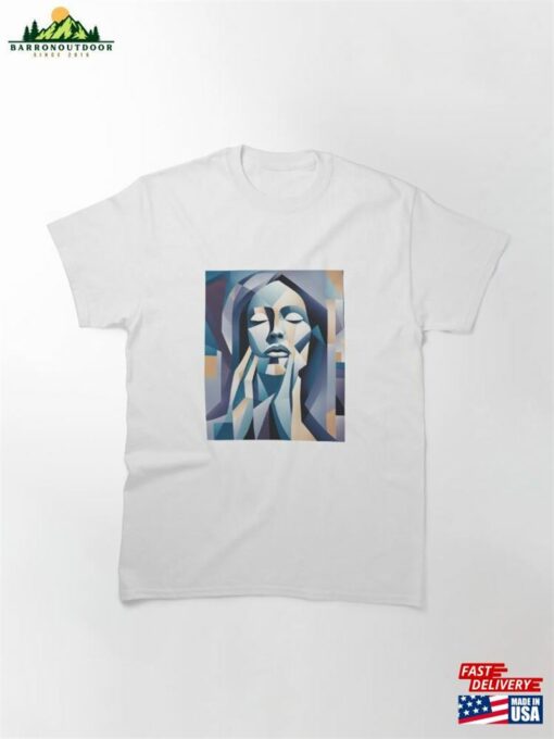 Cubist Art Woman (Rising Pain) Classic T-Shirt Hoodie Sweatshirt