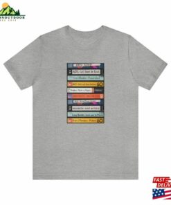 Custom 80S And 90'S Cassette Tape T-Shirt Personalized Vintage Band Unisex 1 Custom 80S And 90S Cassette Tape T Shirt Personalized Vintage Band Unisex 2