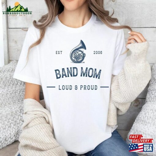 Custom Band Mom Shirt Classic Sweatshirt