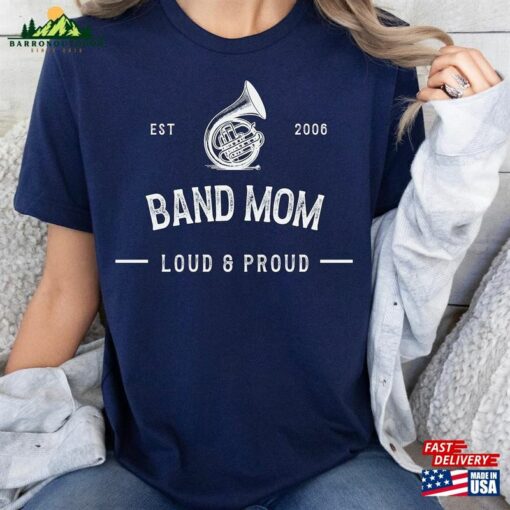 Custom Band Mom Shirt Classic Sweatshirt