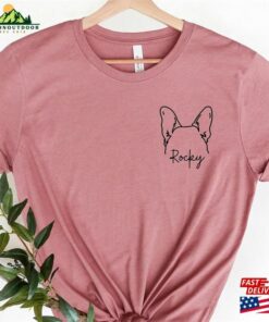 Custom Dog Ears Sweatshirt Personalized Name Shirt Breeds Unisex T-Shirt 1 Custom Dog Ears Sweatshirt Personalized Name Shirt Breeds Unisex T Shirt 2