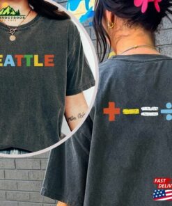 Custom Ed Sheeran Concert 2 Sides Tee The Mathematics Tour 2023 T Shirt Pop Music Unisex Sweatshirt 1