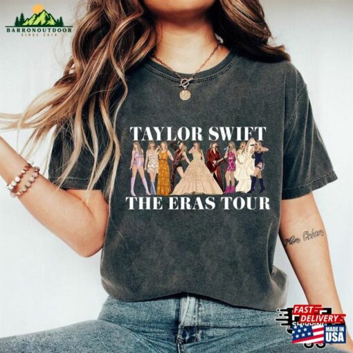 Custom Eras Tour Costume Merch Taylor Swiftie 2023 T-Shirt Sweatshirt Classic