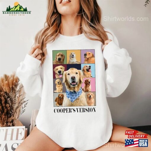 Custom Eras Tour Dog Shirt T-Shirt Personalized Bootleg Crewneck Hoodie Unisex