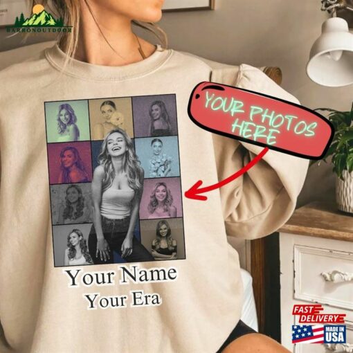 Custom Eras Tour Shirt Personalized Your Image Classic Hoodie