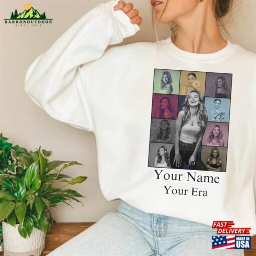 Custom Eras Tour Shirt Personalized Your Image Classic Hoodie