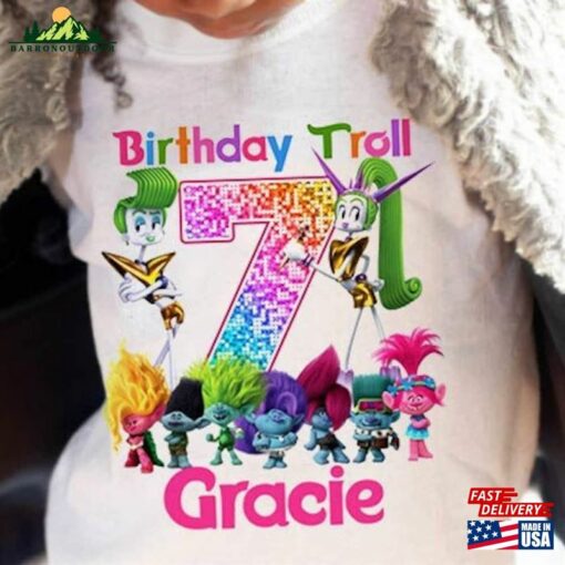 Custom Friends Cartoon Birthday Shirt Personalized Family Girl Unisex Sweatshirt