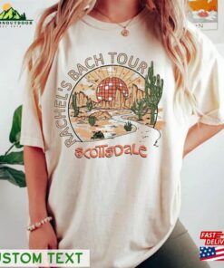 Custom Location Bachelorette Party Shirt Disco Bach Tour Scottsdale Shirts Sweatshirt Classic 2