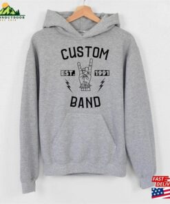 Custom Music Band Hoodie Shirt Rock Sweatshirt 1