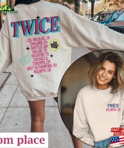 Custom Twice 5Th World Tour Ready To Be Sweatshirt 2023 Hoodie Jihyo Classic 1