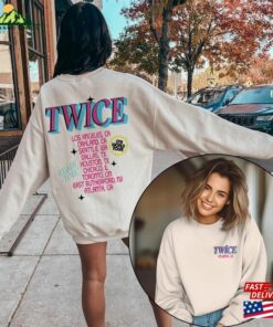 Custom Twice 5Th World Tour Ready To Be Sweatshirt 2023 Hoodie Jihyo Classic 2