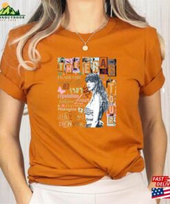 Customizable Taylor Swift Eras Tour Shirt Swiftie Tee Hoodie Sweatshirt