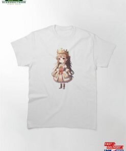 Cute Anime Chibi Royal Princess Classic T-Shirt Unisex Sweatshirt