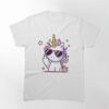 Cute Antisocial Unicorn Middle Finger Funny Sweatshirt Unisex