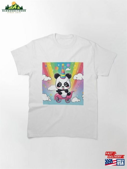 Cute Baby Panda Classic T-Shirt Sweatshirt