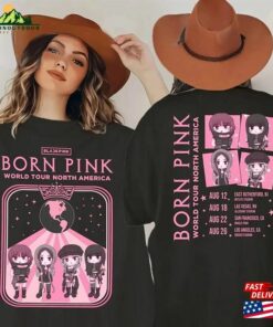 Cute Blackpink Members Chibi Sweatshirt Shirt Pink Venom Signatures Jisoo T Shirt Hoodie 1