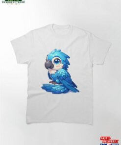 Cute Blue Macaw Classic T-Shirt Hoodie Sweatshirt 1 Cute Blue Macaw Classic T Shirt Hoodie Sweatshirt 2