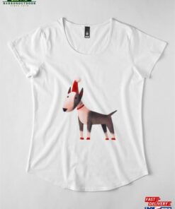 Cute Bull Terrier In Santa Hat And Red Shoes Premium Scoop T-Shirt Sweatshirt 3 Cute Bull Terrier In Santa Hat And Red Shoes Premium Scoop T Shirt Sweatshirt 4