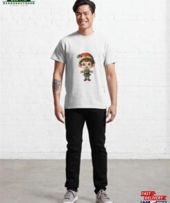 Cute Christmas Elf Classic T Shirt Sweatshirt 3