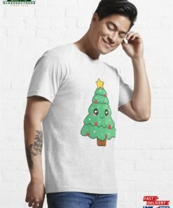 Cute Christmas Tree Essential T Shirt Hoodie Unisex 1