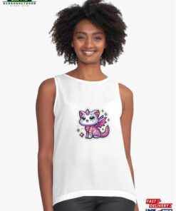 Cute Colorful Little Kitty Sleeveless Top Classic T-Shirt