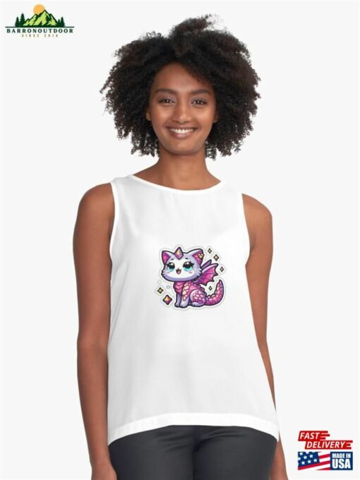 Cute Colorful Little Kitty Sleeveless Top Classic T-Shirt