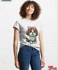 Cute Dog Classic T Shirt Hoodie 1