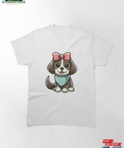 Cute Dog Classic T Shirt Hoodie 2