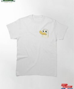 Cute Doob Duck Is Crying Classic T Shirt 2