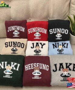 Cute Enhypen Members Chibi Sweatshirt En Zoo Shirt Classic 3