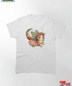 Cute Fairy Cat Classic T-Shirt Hoodie Unisex 1 Cute Fairy Cat Classic T Shirt Hoodie Unisex 2