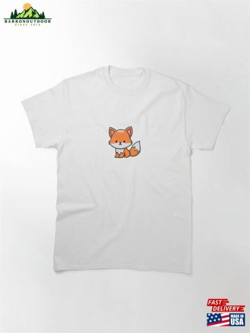 Cute Fox Cartoon Classic T-Shirt Hoodie