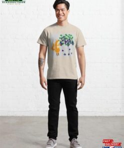 Cute Fox Trying To Reach Some Grapes Classic T Shirt Hoodie 3