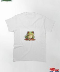 Cute Frog Classic T Shirt Hoodie Unisex 2