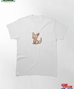 Cute Kangaroo Cartoon Classic T-Shirt Unisex 1 Cute Kangaroo Cartoon Classic T Shirt Unisex 2