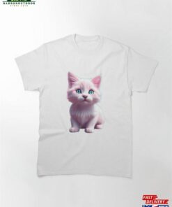 Cute Kitten Stickers Classic T Shirt Hoodie Sweatshirt 1