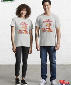 Cute Little Cat On Christmas At My House Essential T Shirt Classic Hoodie 1