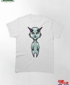 Cute Little Creature Demon Classic T Shirt Unisex 1