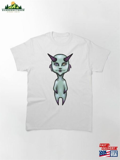 Cute Little Creature Demon Classic T-Shirt Unisex