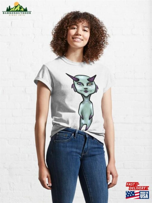 Cute Little Creature Demon Classic T-Shirt Unisex