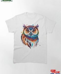 Cute Owl Stickers Classic T Shirt Sweatshirt Hoodie 1