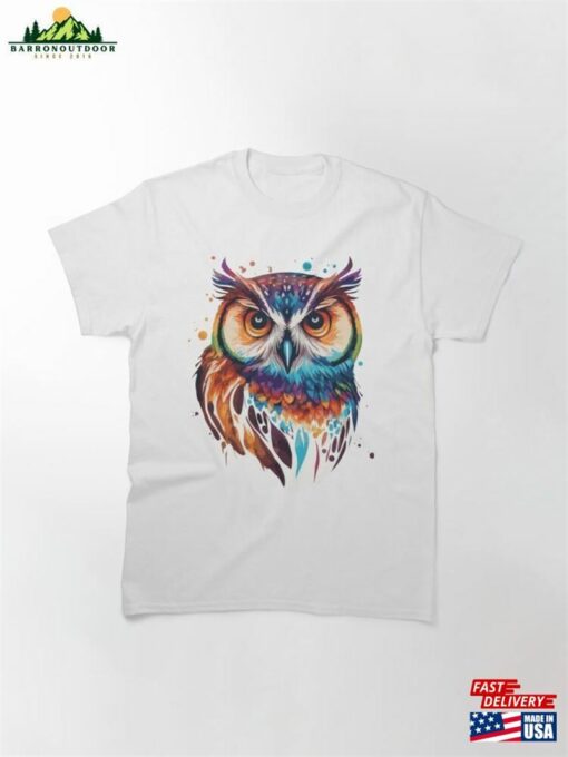 Cute Owl Stickers Classic T-Shirt Sweatshirt Hoodie