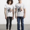 Cute Panda In A Cartoon Character Essential T-Shirt Sweatshirt Unisex
