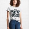 Cute Panda Lifting Barbell Gym Classic T-Shirt