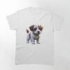 Cute Puppy Dog Art Classic T-Shirt Unisex