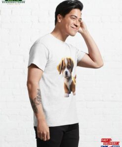 Cute Puppy Dog Classic T Shirt Unisex 4